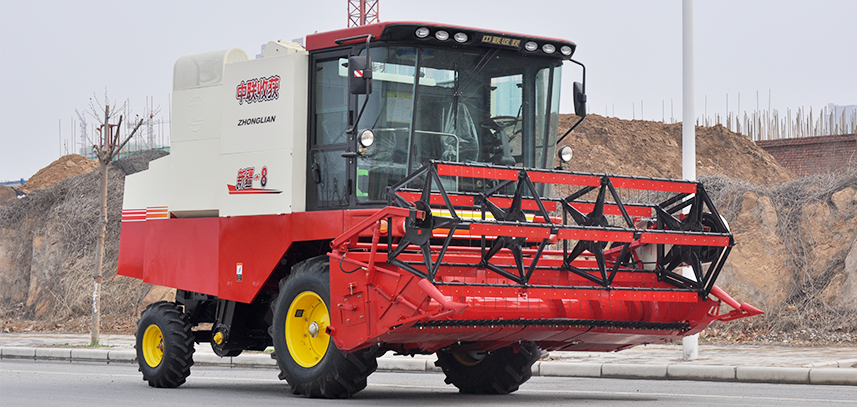 BJL平台 新疆4LZ-8 自走式大豆收获机